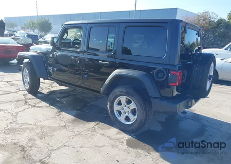 2019 Jeep Wrangler Unlimited Sport S 4X4 z USA, uszkodzony, nr VIN 1C4HJXDG2KW538988